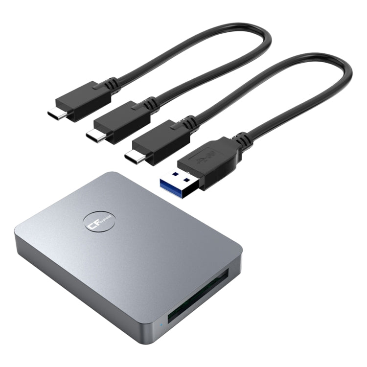 Rocketek CR316 USB3.1 Gen2 CFexpress Type B Card Reader(Silver Grey) - free shipping - PMC Jewellery - Order now!