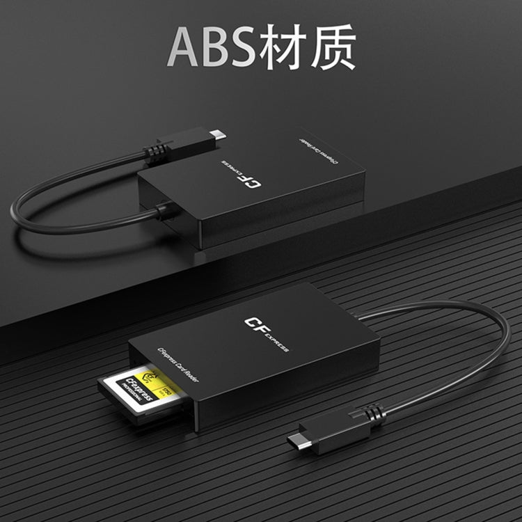 Rocketek CR315 USB3.1 Gen2 Type-C CFexpress Type B Card Reader(Black) - free shipping - PMC Jewellery - Order now!