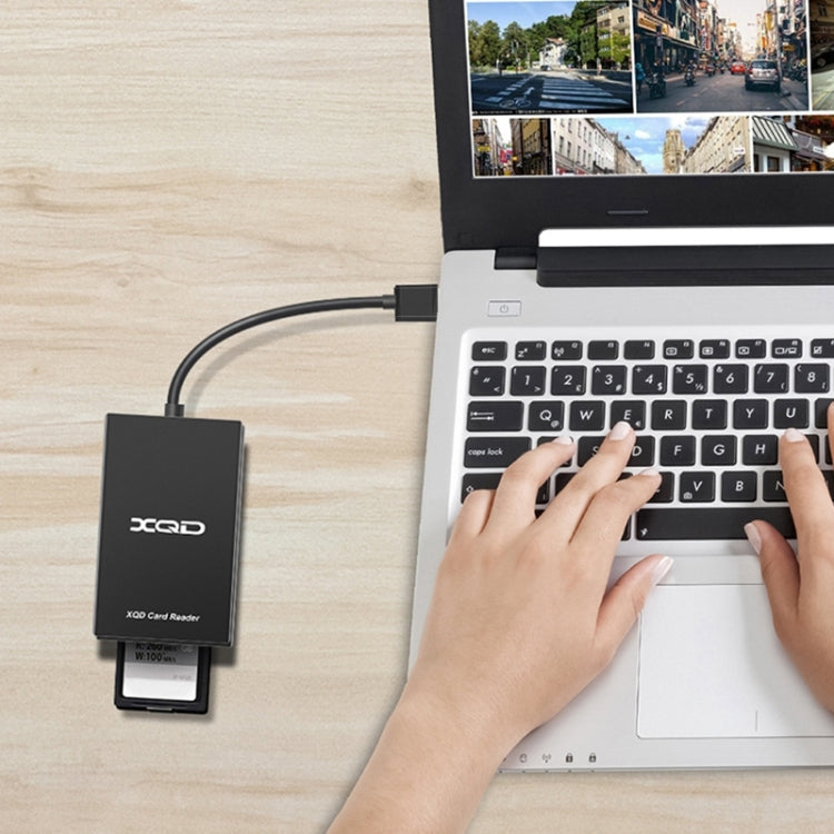 Rocketek CR312-A USB3.0 SD / XQD 2 in 1 Card Reader - free shipping - PMC Jewellery - Order now!