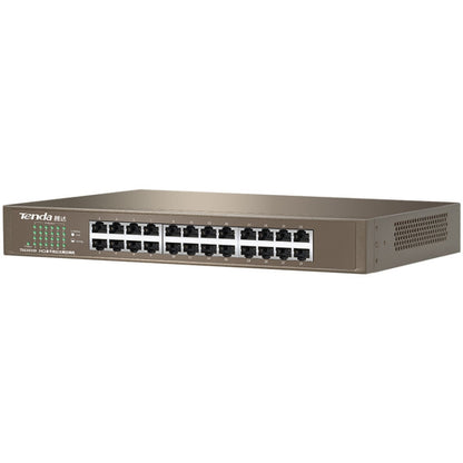 Tenda TEG1024D Desktop v7.0 24-Port Gigabit Ethernet Switch 6KV Lightning Protect - Switch by Tenda | Online Shopping South Africa | PMC Jewellery | Buy Now Pay Later Mobicred