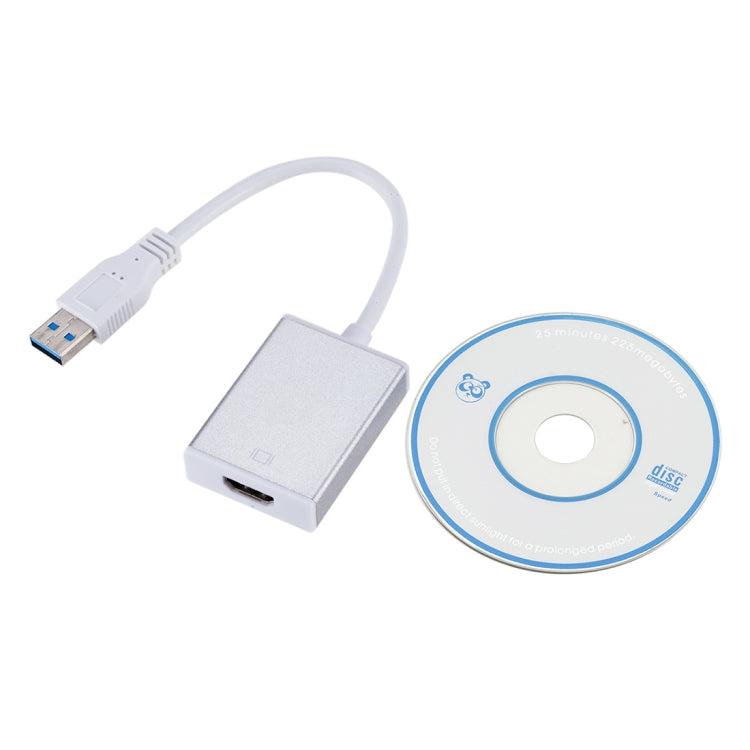 External Graphics Card Converter Cable USB3.0 to HDMI(Silver) - free shipping - PMC TechLife - Order now!