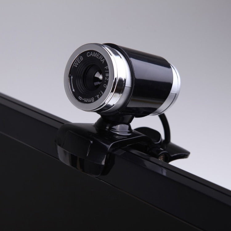 HXSJ A860 30fps 480P HD Webcam for Desktop / Laptop, with 10m Sound Absorbing Microphone, Length: 1.4m(Black) - HD Camera by HXSJ | Online Shopping South Africa | PMC Jewellery | Buy Now Pay Later Mobicred