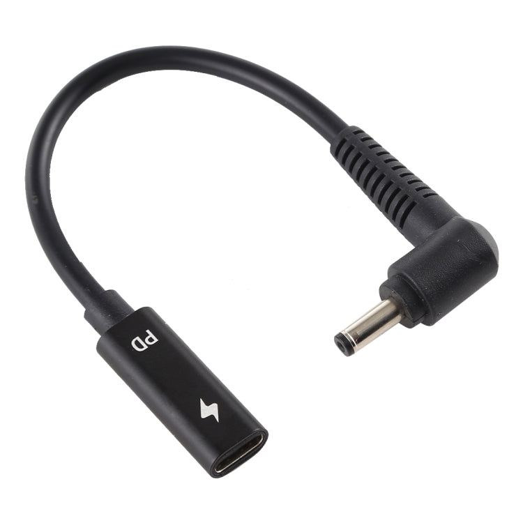USB-C / Type-C to 4.0 x 1.35mm Power Adapter Charger Cable - Universal Power Adapter by PMC Jewellery | Online Shopping South Africa | PMC Jewellery | Buy Now Pay Later Mobicred