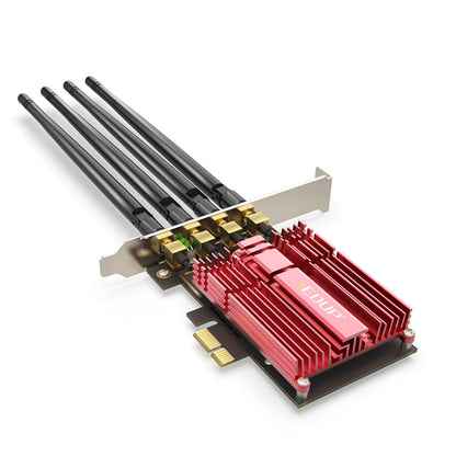 EDUP 9633-800 AC1900Mbps 2.4GHz & 5GHz Dual Band PCI-Express Adapter 4 Antenna External Network Card - USB Network Adapter by EDUP | Online Shopping South Africa | PMC Jewellery | Buy Now Pay Later Mobicred