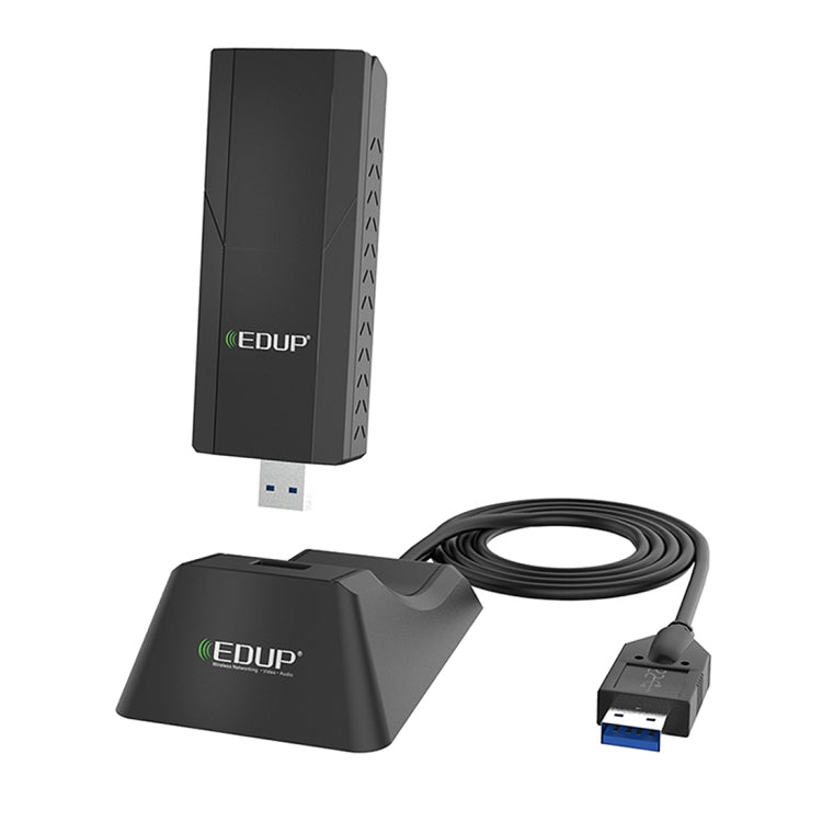 EDUP EP-AC1675 AC1900Mbps 2.4GHz & 5.8GHz Dual Band USB3.0 WiFi Adapter External Network Card - USB Network Adapter by EDUP | Online Shopping South Africa | PMC Jewellery | Buy Now Pay Later Mobicred