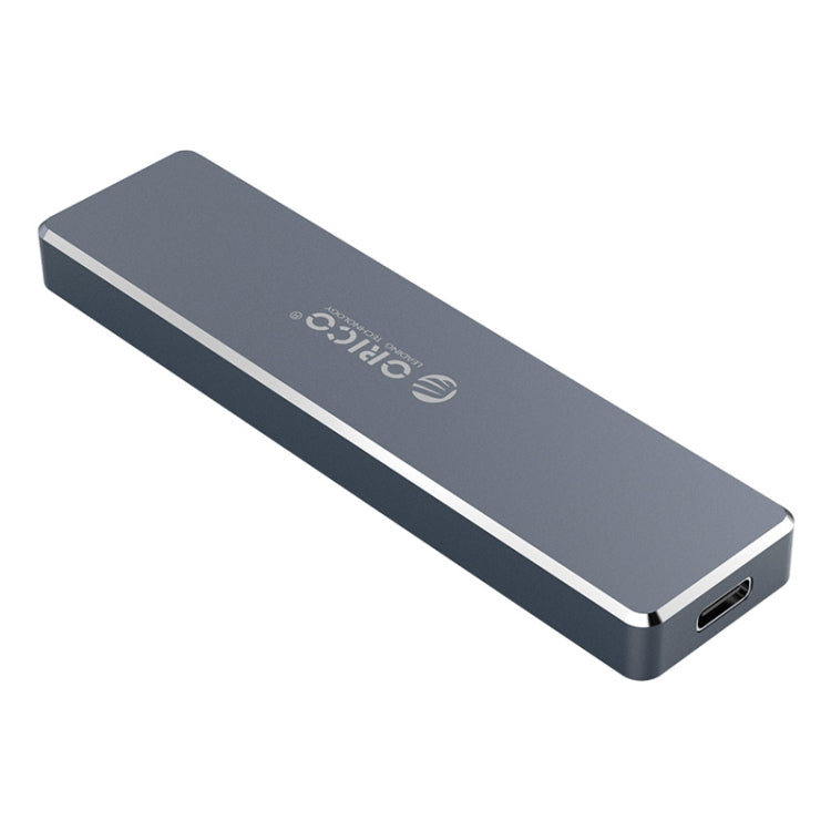 ORICO PCM2-C3 M.2 M-Key to USB 3.1 Gen2 USB-C / Type-C Push-top Solid State Drive Enclosure, The Maximum Support Capacity: 2TB(Grey) - HDD Enclosure by ORICO | Online Shopping South Africa | PMC Jewellery | Buy Now Pay Later Mobicred