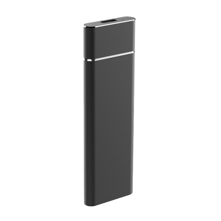 M.2 NGFF to USB-C / Type-C USB 3.1 Interface Aluminum Alloy SSD Enclosure(Black) - HDD Enclosure by PMC TechLife | Online Shopping South Africa | PMC TechLife | Buy Now Pay Later Mobicred