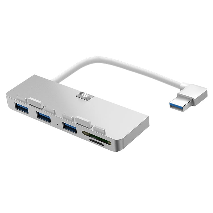 Rocketek For iMac USB3.0 x 3 + SD / TF Multi-function HUB Expansion Dock - USB HUB by ROCKETEK | Online Shopping South Africa | PMC Jewellery | Buy Now Pay Later Mobicred