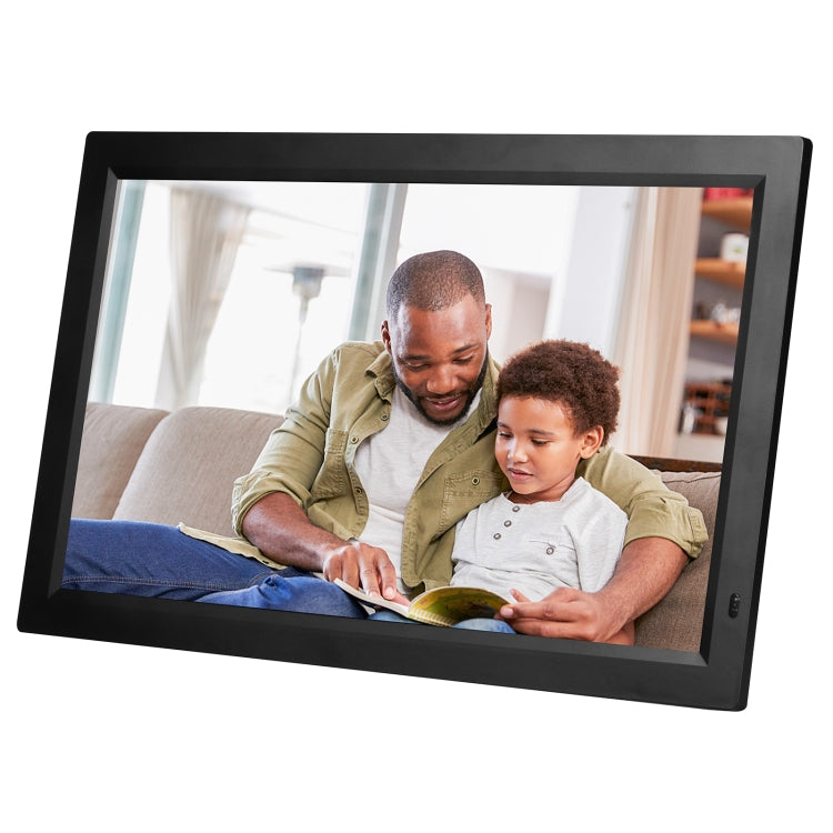 23.6 inch LED Display Digital Photo Frame with Holder & Remote Control, US Plug(Black) - 15 inch Above by PMC Jewellery | Online Shopping South Africa | PMC Jewellery | Buy Now Pay Later Mobicred