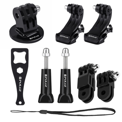 PULUZ 20 in 1 Accessories Combo Kits (Chest Strap + Head Strap + Suction Cup Mount + 3-Way Pivot Arm + J-Hook Buckles + Extendable Monopod + Tripod Adapter + Bobber Hand Grip + Storage Bag + Wrench) f ... ce Pro, DJI Osmo Action 4 and Other Action Cameras -  by PULUZ | Online Shopping South Africa | PMC Jewellery | Buy Now Pay Later Mobicred