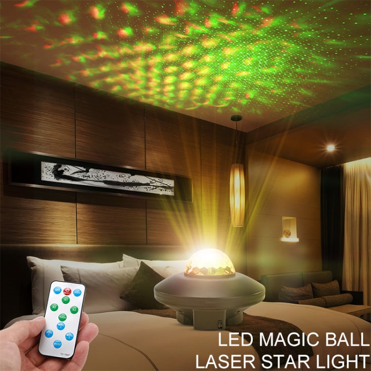 10W Bluetooth Water Ripple Laser Star Projector Light - Stage Lighting by PMc TechLife | Online Shopping South Africa | PMc TechLife | Buy Now Pay Later Mobicred