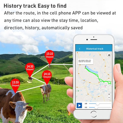 4G EU Version Intelligent Waterproof GPS Pet Tracker Solar Energy Cattle Sheep Position Locator - Pet Tracker by PMC Jewellery | Online Shopping South Africa | PMC Jewellery | Buy Now Pay Later Mobicred