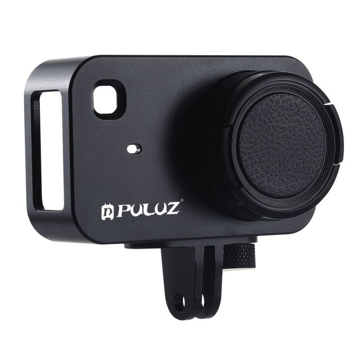 PULUZ Housing Shell CNC Aluminum Alloy Protective Cage with 37mm UV Filter Lens for Xiaomi Mijia Small Camera (Black) - Metal Cases by PULUZ | Online Shopping South Africa | PMC Jewellery | Buy Now Pay Later Mobicred
