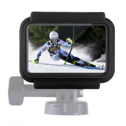PULUZ Silicone Protective Case for DJI Osmo Action with Frame(Black) -  by PULUZ | Online Shopping South Africa | PMC Jewellery | Buy Now Pay Later Mobicred