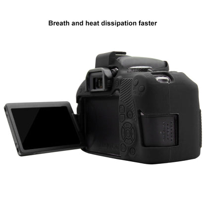 PULUZ Soft Silicone Protective Case for Canon EOS 800D(Black) - Protective Case by PULUZ | Online Shopping South Africa | PMC Jewellery | Buy Now Pay Later Mobicred