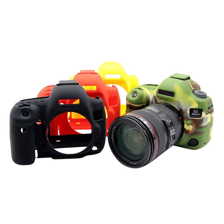 PULUZ Soft Silicone Protective Case for Canon EOS 5D Mark IV(Black) - free shipping - PMC TechLife - Order now!