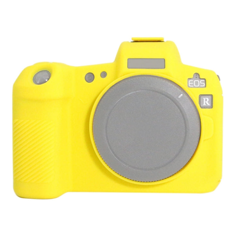PULUZ Soft Silicone Protective Case for Canon EOS R(Yellow) - Protective Case by PULUZ | Online Shopping South Africa | PMC TechLife | Buy Now Pay Later Mobicred