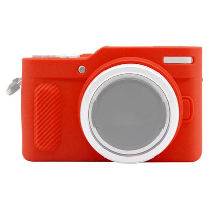 PULUZ Soft Silicone Protective Case for Panasonic Lumix GF10(Red) - Protective Case by PULUZ | Online Shopping South Africa | PMC Jewellery | Buy Now Pay Later Mobicred