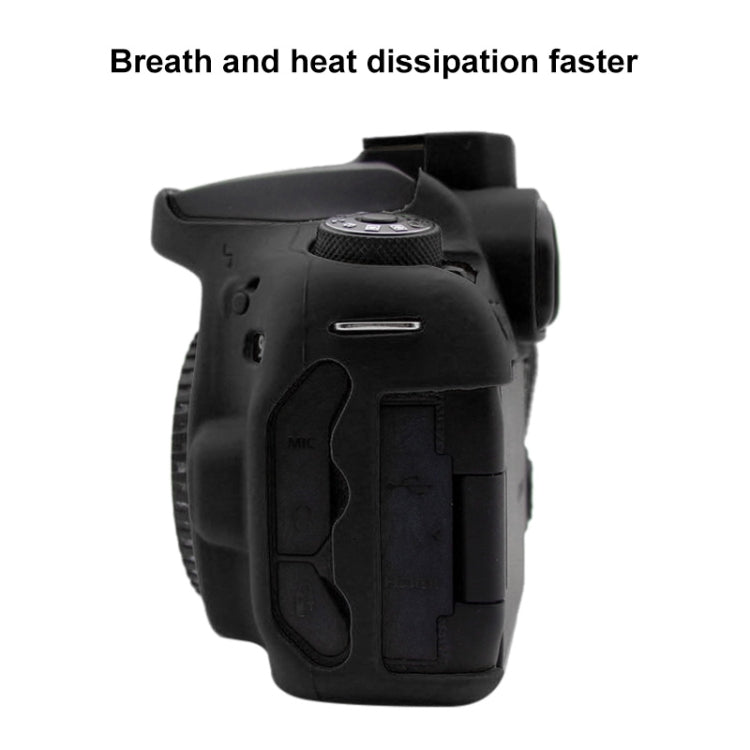 PULUZ Soft Silicone Protective Case for Canon EOS 90D(Black) - free shipping - PMC TechLife - Order now!