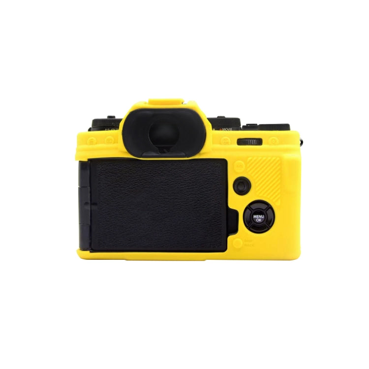 PULUZ Soft Silicone Protective Case for Fujifilm X-T4(Yellow) - Protective Case by PULUZ | Online Shopping South Africa | PMC Jewellery | Buy Now Pay Later Mobicred