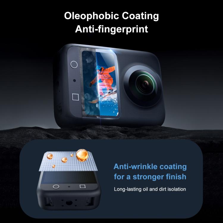For DJI Osmo 360 PULUZ Screen Explosion-proof Tempered Glass Films (Transparent) - free shipping - PMC TechLife - Order now!