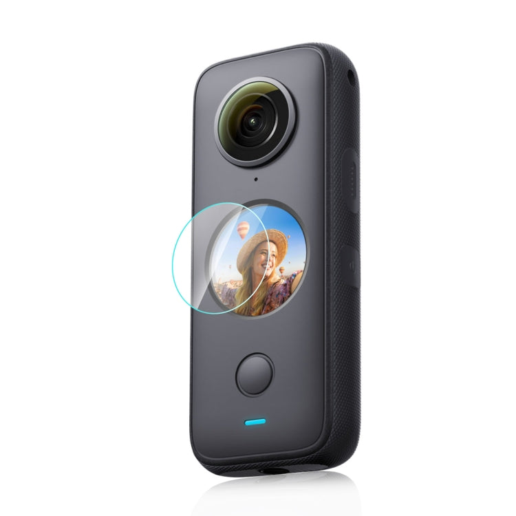 For Insta360 One X2 PULUZ 2pcs Curved  HD Tempered Glass Film(Transparent) - Protective Film & Stickers by PULUZ | Online Shopping South Africa | PMC Jewellery | Buy Now Pay Later Mobicred