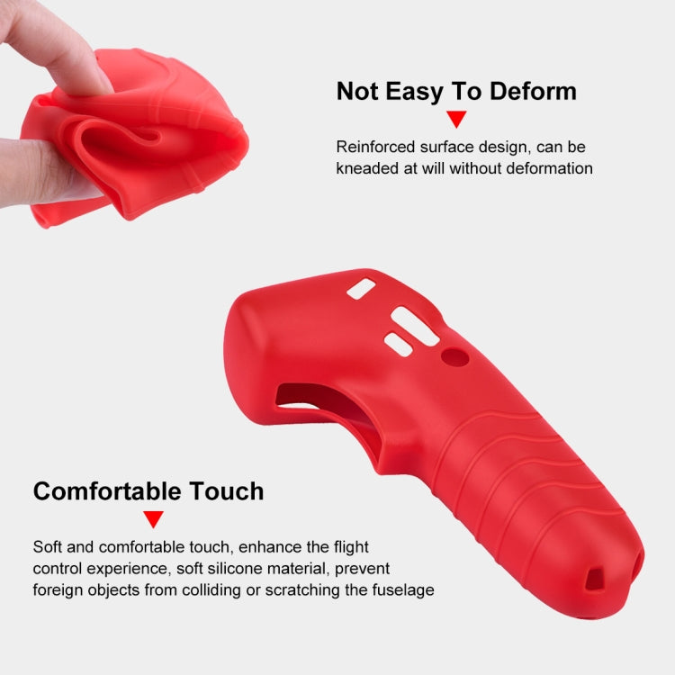For DJI RC Motion 2 / DJI Avata / FPV Rocker PULUZ Silicone Protective Case(Red) - Cases & Bags by PULUZ | Online Shopping South Africa | PMC TechLife | Buy Now Pay Later Mobicred