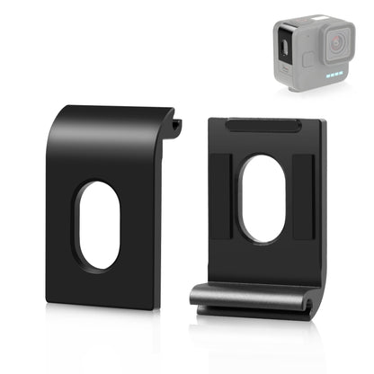 For GoPro Hero11 Black Mini PULUZ Metal Battery Side Interface Cover (Black) -  by PULUZ | Online Shopping South Africa | PMC Jewellery