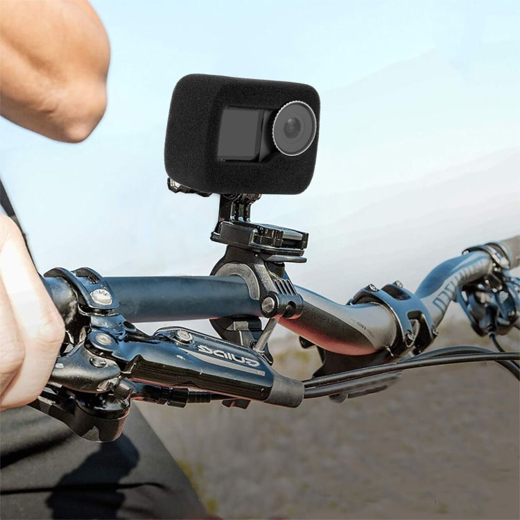 For DJI Osmo Action 5 Pro / 4 / 3 PULUZ High Density Foam Windshield (Black) - Other by PULUZ | Online Shopping South Africa | PMC TechLife | Buy Now Pay Later Mobicred