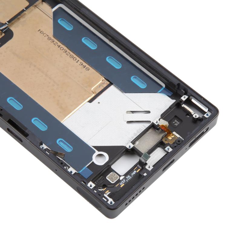 For ZTE nubia RedMagic 10S Pro NX789J Middle Frame Bezel Plate with In-Display Fingerprint Sensor Flex Cable (Black) - free shipping - PMC TechLife - Order now!