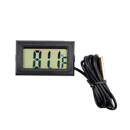 Mini LCD Indoor Digital Thermometer (Fahrenheit Display), Black(Black) - Indoor Thermometer by PMC Jewellery | Online Shopping South Africa | PMC Jewellery | Buy Now Pay Later Mobicred