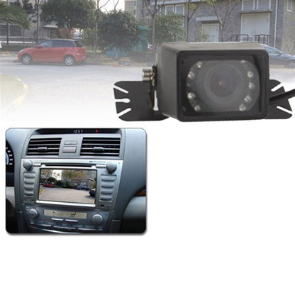 LED Sensor Car Rear View Camera, Support Color Lens/135°Viewable / Waterproof & Night Sensor function (E327)(Black) - Rear View Cameras by PMC Jewellery | Online Shopping South Africa | PMC Jewellery | Buy Now Pay Later Mobicred