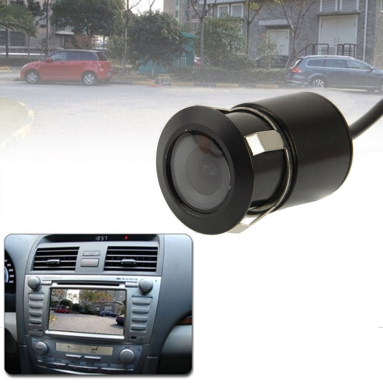 2.4G DVD Wireless Car Rearview Reversing Parking Backup Color Camera, Wide viewing angle:  120 Degrees (WX2537BS)(Black) - Rear View Cameras by PMC Jewellery | Online Shopping South Africa | PMC Jewellery | Buy Now Pay Later Mobicred