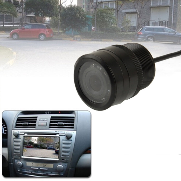 2.4G Wireless DVD Car Rear View Night Vision Reversing Backup Camera , Wide viewing angle: 120°(WX2837BS)(Black) - Rear View Cameras by PMC Jewellery | Online Shopping South Africa | PMC Jewellery | Buy Now Pay Later Mobicred