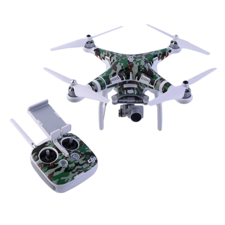 Water Resistance PVC Decal Skin Sticker for DJI Phantom 3 Quadcopter & Remote Controller -  by PMC Jewellery | Online Shopping South Africa | PMC Jewellery | Buy Now Pay Later Mobicred