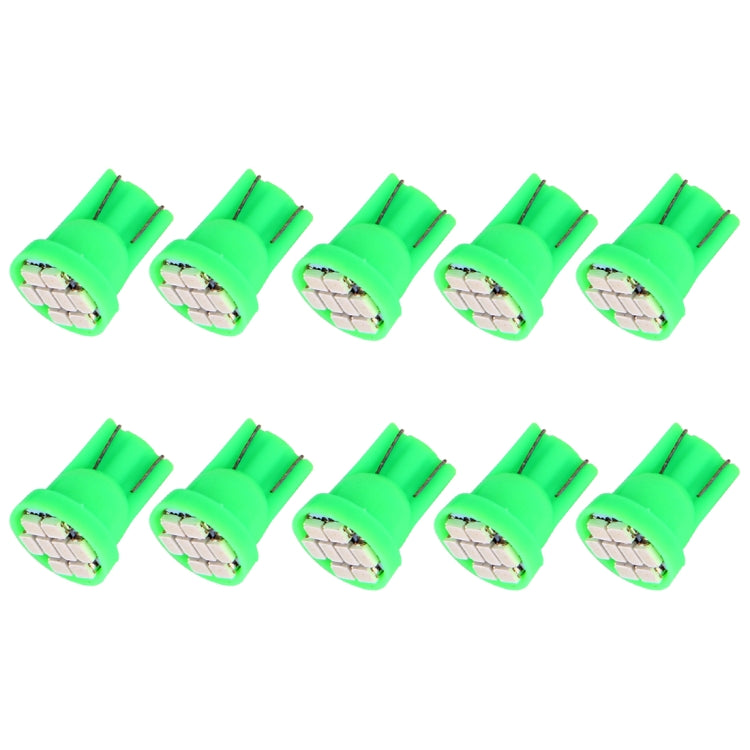 10 PCS T10 8 LED Car Signal Light Bulb(Green Light) - Clearance Lights by PMC TechLife | Online Shopping South Africa | PMC TechLife | Buy Now Pay Later Mobicred