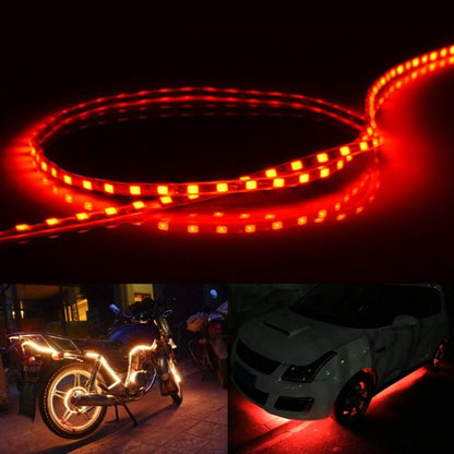 5 PCS Normally-on Style 45 LED 3528 SMD Waterproof Flexible Car Strip Light for Car Decoration, DC 12V, Length: 45cm - Decorative Lights by PMC Jewellery | Online Shopping South Africa | PMC Jewellery | Buy Now Pay Later Mobicred