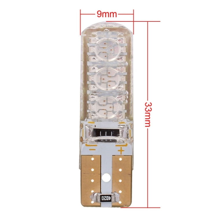 10 PCS T10 3W 300LM Silicone 6 LED SMD 5050 Car Clearance Lights Lamp, DC 12V - Clearance Lights by PMC Jewellery | Online Shopping South Africa | PMC Jewellery | Buy Now Pay Later Mobicred