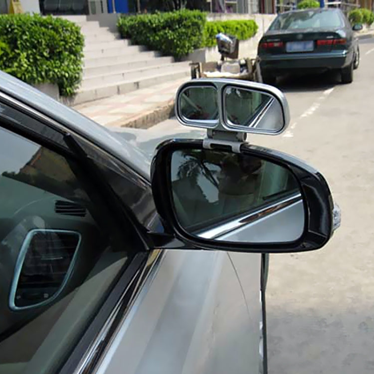 Right Side Rear View Blind Spot Mirror Universal adjustable Wide Angle Auxiliary Mirror(Silver) - Convex Mirror & Accessories by 3R | Online Shopping South Africa | PMc TechLife | Buy Now Pay Later Mobicred
