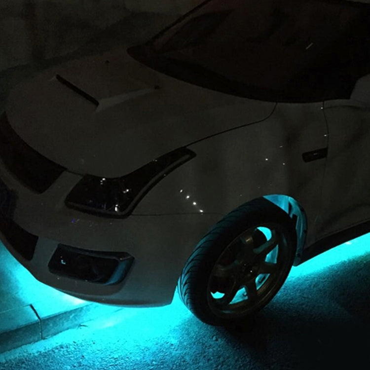 10 PCS 30cm 15 LED Water-resistant Flexible Car Strip Light, DC 12V(Ice Blue Light) - Decorative Lights by PMC TechLife | Online Shopping South Africa | PMC TechLife | Buy Now Pay Later Mobicred
