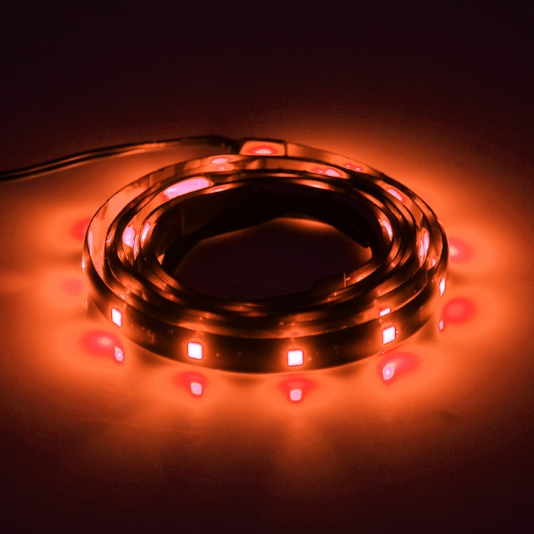 10 PCS 30cm 15 LED Water-resistant Flexible Car Strip Light, DC 12V(Orange Light) - Decorative Lights by PMC TechLife | Online Shopping South Africa | PMC TechLife | Buy Now Pay Later Mobicred