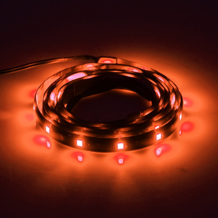 10 PCS 30cm 15 LED Water-resistant Flexible Car Strip Light, DC 12V(Orange Light) - Decorative Lights by PMC TechLife | Online Shopping South Africa | PMC TechLife | Buy Now Pay Later Mobicred