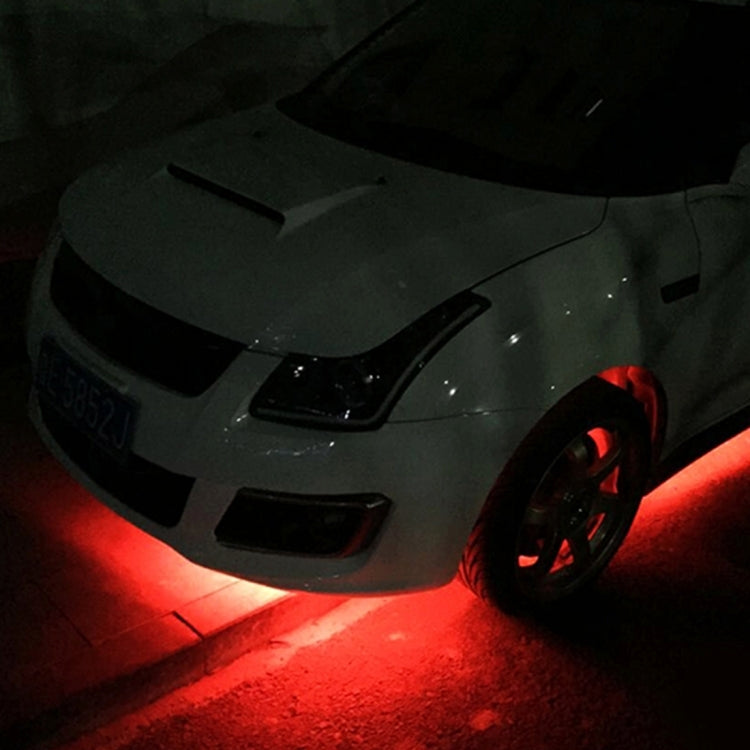 10 PCS 30cm 15 LED Water-resistant Flexible Car Strip Light, DC 12V(Orange Light) - Decorative Lights by PMC TechLife | Online Shopping South Africa | PMC TechLife | Buy Now Pay Later Mobicred