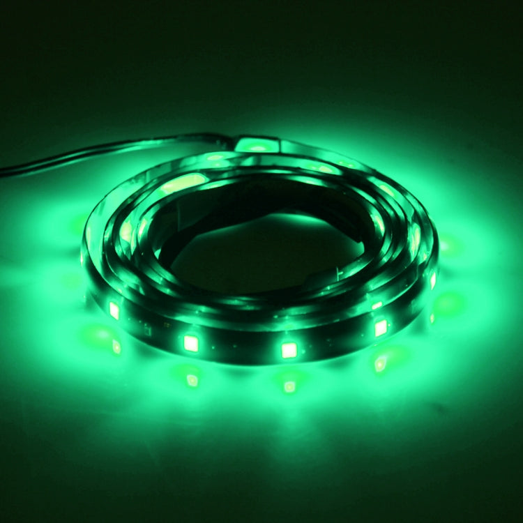 5PCS 90cm 45 LED Water-resistant Flexible Car Strip Light, DC 12V(Green Light) - Decorative Lights by PMC TechLife | Online Shopping South Africa | PMC TechLife | Buy Now Pay Later Mobicred
