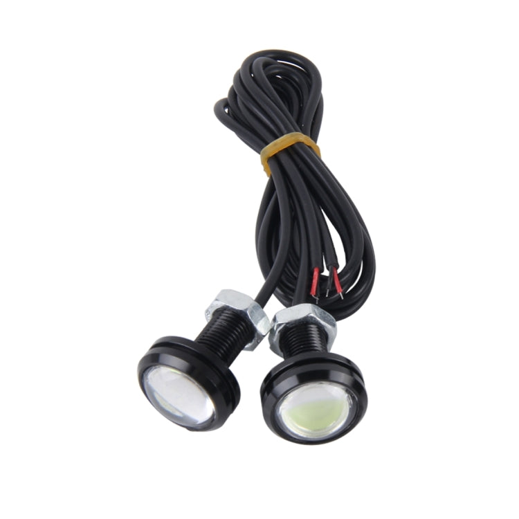 2 PCS 3W  Waterproof Eagle Eye light LED Light for Vehicles, Cable Length: 60cm(Ice Blue Light) - Eagle Eye Lamps by PMC TechLife | Online Shopping South Africa | PMC TechLife