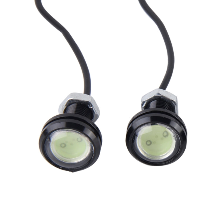 2 PCS 3W  Waterproof Eagle Eye light LED Light for Vehicles, Cable Length: 60cm(Ice Blue Light) - Eagle Eye Lamps by PMC TechLife | Online Shopping South Africa | PMC TechLife