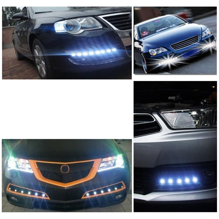 2 PCS 3W  Waterproof Eagle Eye light LED Light for Vehicles, Cable Length: 60cm(Ice Blue Light) - Eagle Eye Lamps by PMC TechLife | Online Shopping South Africa | PMC TechLife