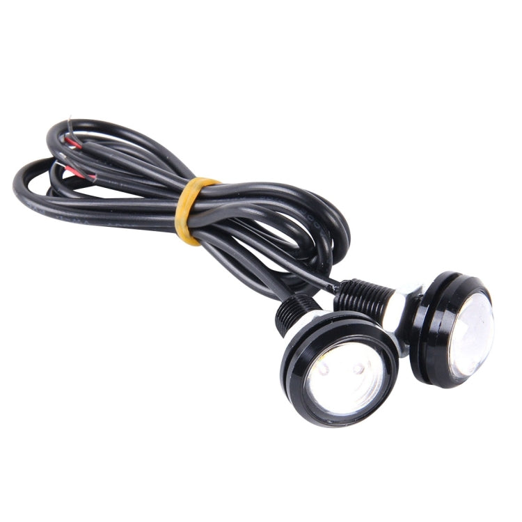 2 PCS 2x 3W  Water-resistant Eagle Eye light  White LED Light for Vehicles, Cable Length: 60cm(Blue Light) - Eagle Eye Lamps by PMC TechLife | Online Shopping South Africa | PMC TechLife | Buy Now Pay Later Mobicred