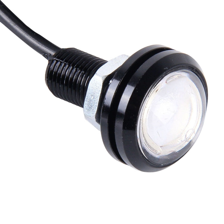 2 PCS 2x 3W  Water-resistant Eagle Eye light  White LED Light for Vehicles, Cable Length: 60cm(Blue Light) - Eagle Eye Lamps by PMC TechLife | Online Shopping South Africa | PMC TechLife | Buy Now Pay Later Mobicred
