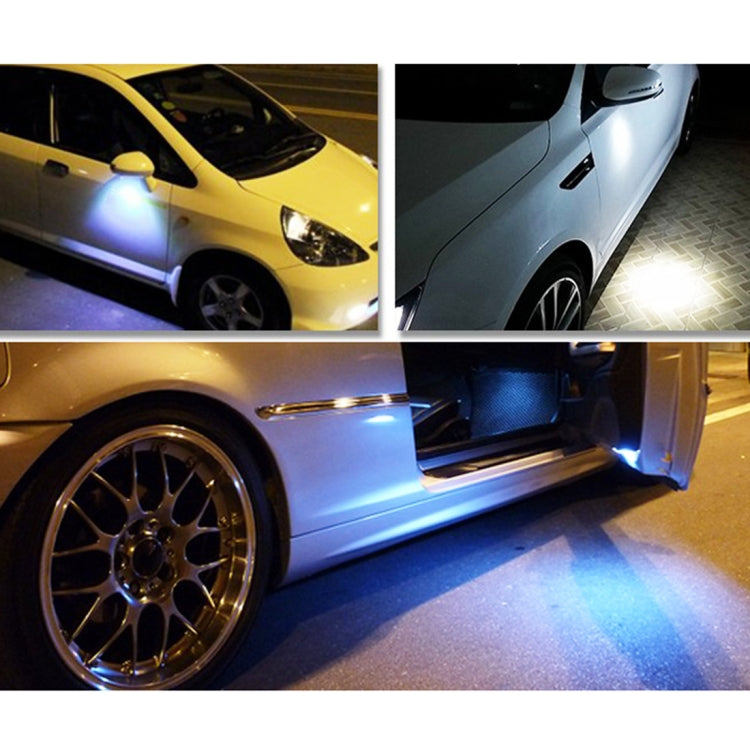 2 PCS 2x 3W  Water-resistant Eagle Eye light  White LED Light for Vehicles, Cable Length: 60cm(Blue Light) - Eagle Eye Lamps by PMC TechLife | Online Shopping South Africa | PMC TechLife | Buy Now Pay Later Mobicred